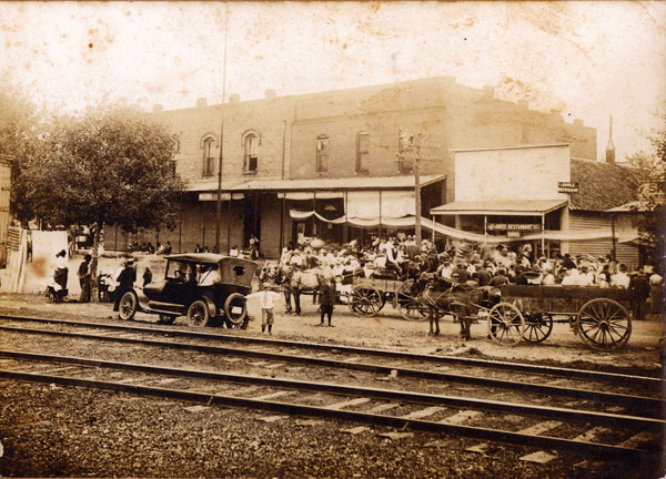 Seligman street scene 1920s